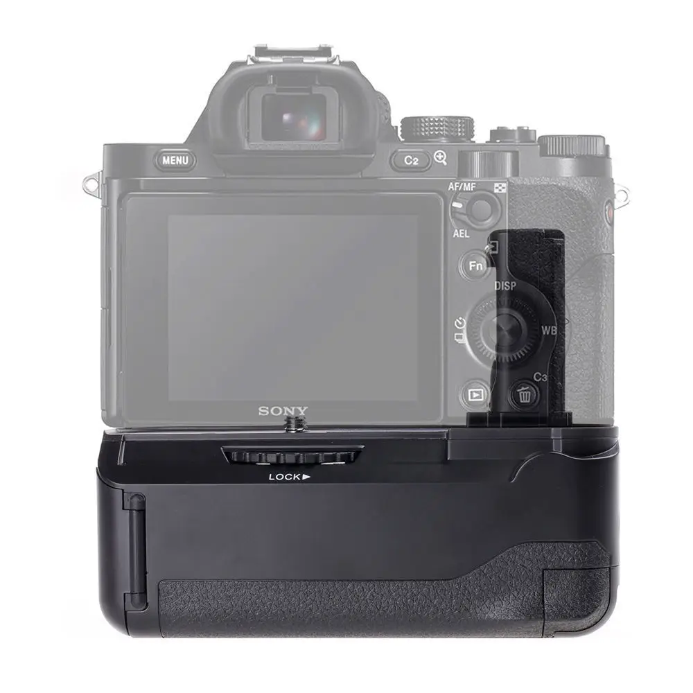 Вертикальный держатель батарейного отсека для камеры Sony A7 A7R A7S как фотография |