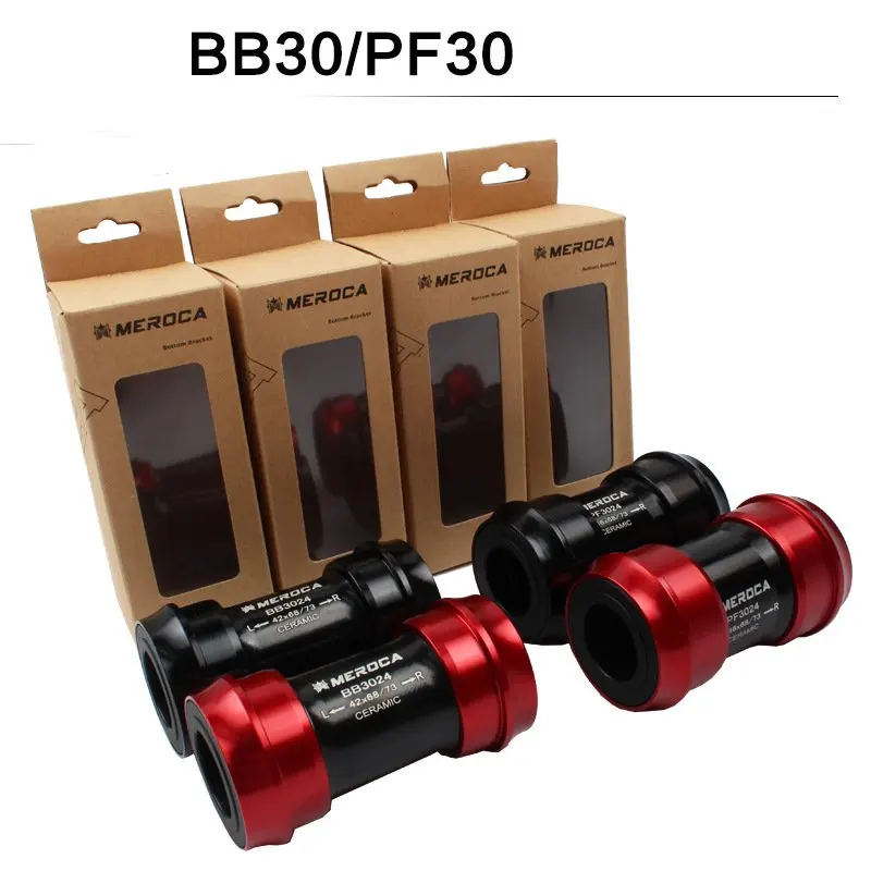 MEROCA BB30 PF30 до SHIM 24 мм 22 керамический велосипед BB пресс для велосипеда нижний