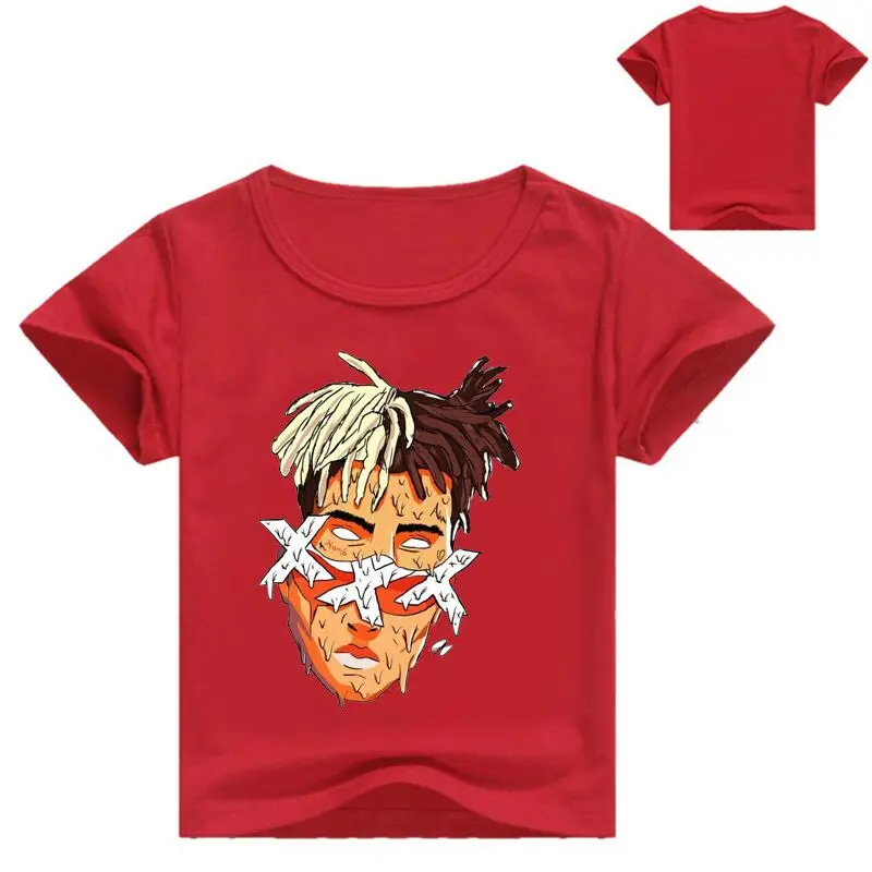 2-12Years футболка для мальчиков в стиле лего футболка детские Xxxtentacion мальчика футболка для мальчика топ продаж Рубашка с короткими рукавами Детская летняя одежда для младенцев, мальчиков, футболки - Цвет: 9