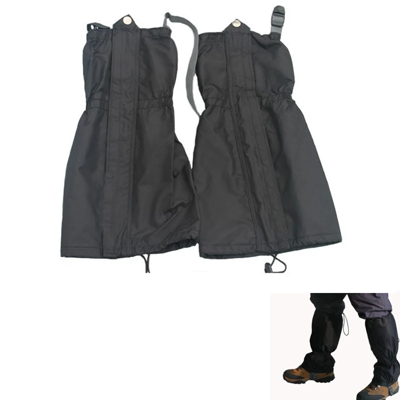 

45CM Waterproof Outdoor Hiking Walking Climbing Anti-snake Snow Legging sleeve adult Gaiters travel kit shoe cover calf sleeve