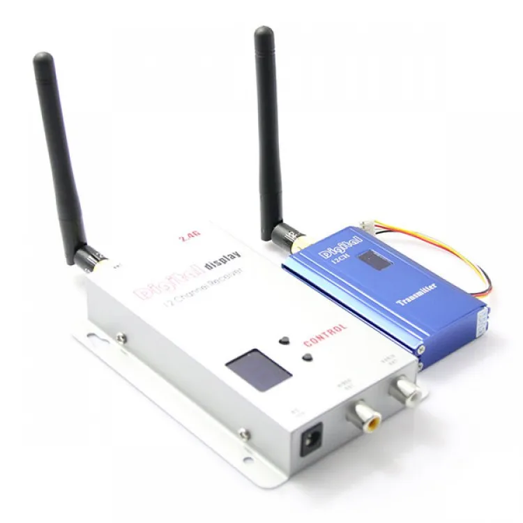 2.4G 1000mW 12CH Wireless AV Transmitter &amp Receiver Mini Audio Video Sender for RC Aircraft Multicopter | Безопасность и защита