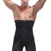 male waist trainer steel bone body shaper tummy tuck belt weight loss corset belly reducer stomach men shapers girdle