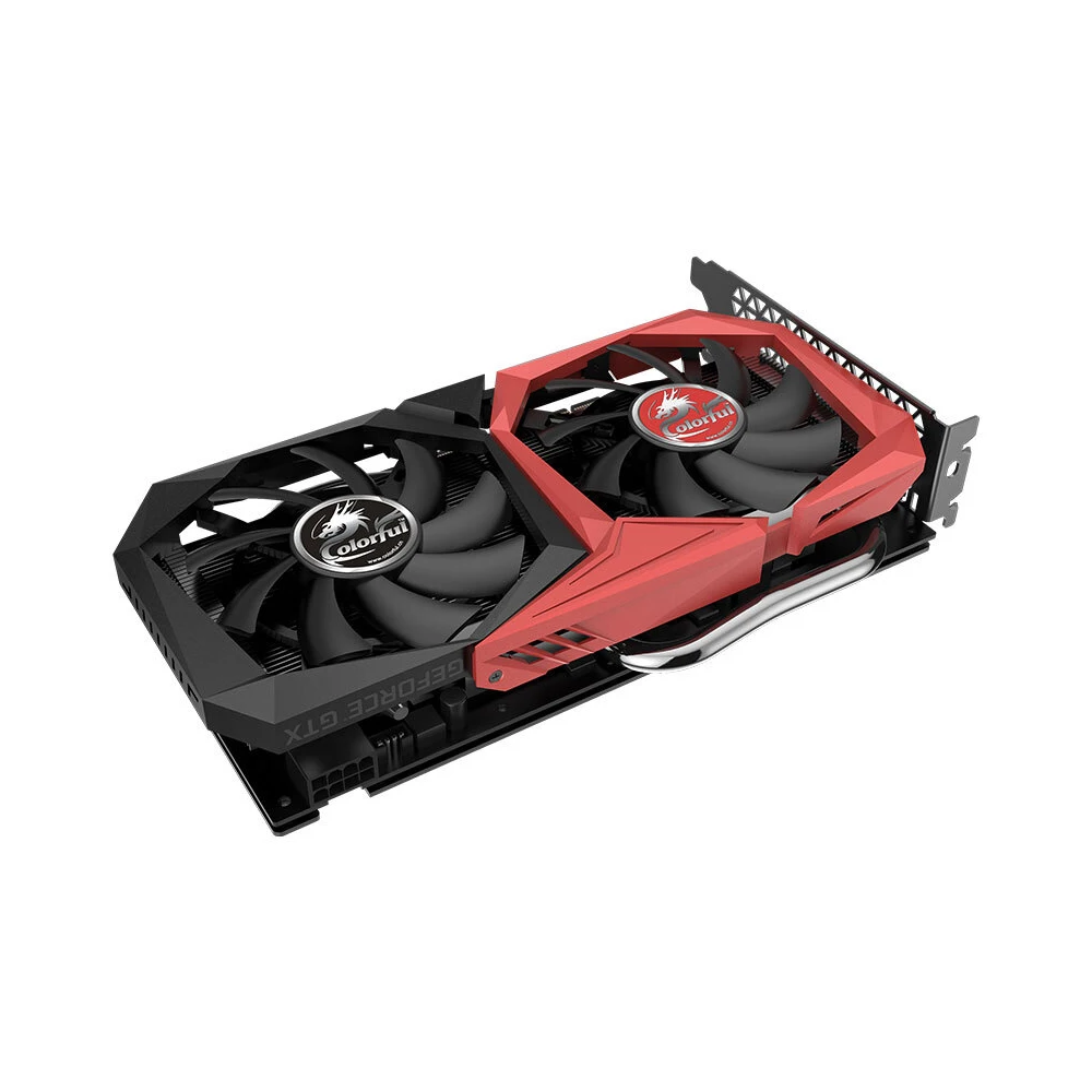 Красочная видеокарта Battleaxe GeForce GTX 1660 Ti NB 6G GDDR6 8Pin TU116
