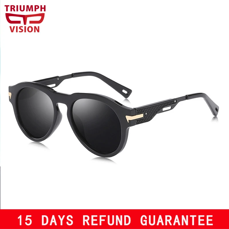 

TRIUMPH VISION HD Polarized Sunglasses For Women High Quality Brand Sun Glasses for Women UV400 Protection Shades Oculos Black