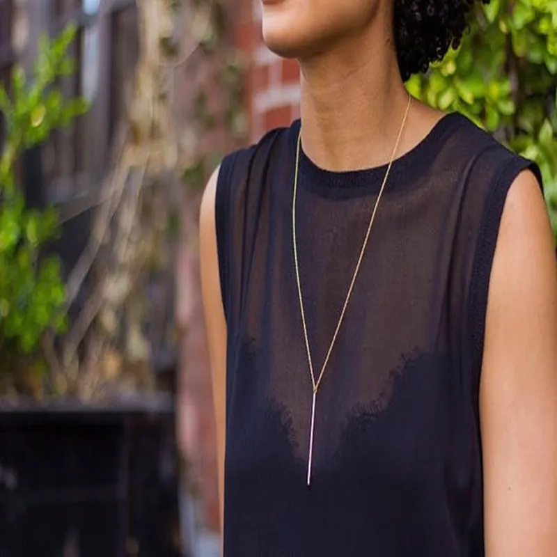 APY модные простой золотистый Шарм Подвески для Femal ожерелья | Украшения и