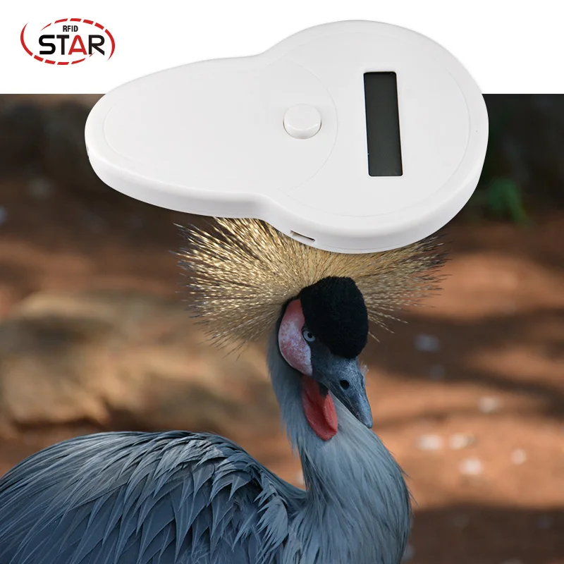 ISO FDX-B Pet RFID считыватель чипов OLED дисплей портативный сканер микрочипов животных 134,2 кГц rfid считыватель для собак кошек рыб