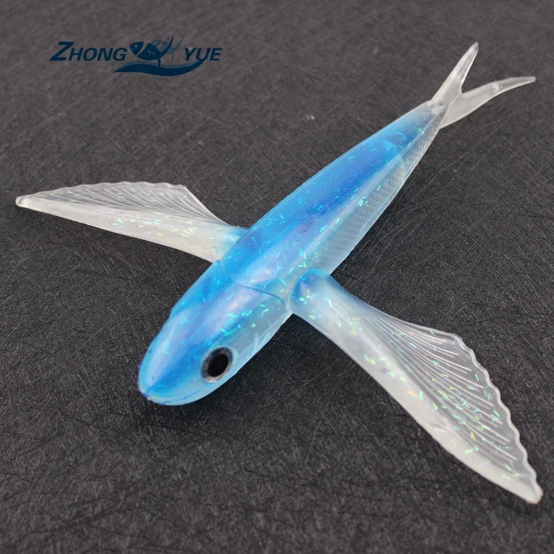 Новинка 125 г 22 см большие мягкие приманки для ловли нахлыстом рыболовные снасти