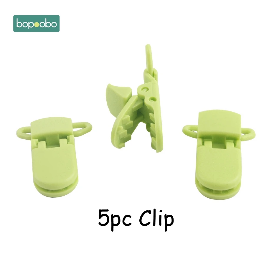 Green Clip Нейлоновая веревка, 20 м/лот, сатиновые шнуры, 1 мм, сделай сам, аксессуары для струн, Детские Силиконовые Прорезыватели для зубов, пластиковые клипсы, Прорезыватель для зубов - Цвет: Green Clip