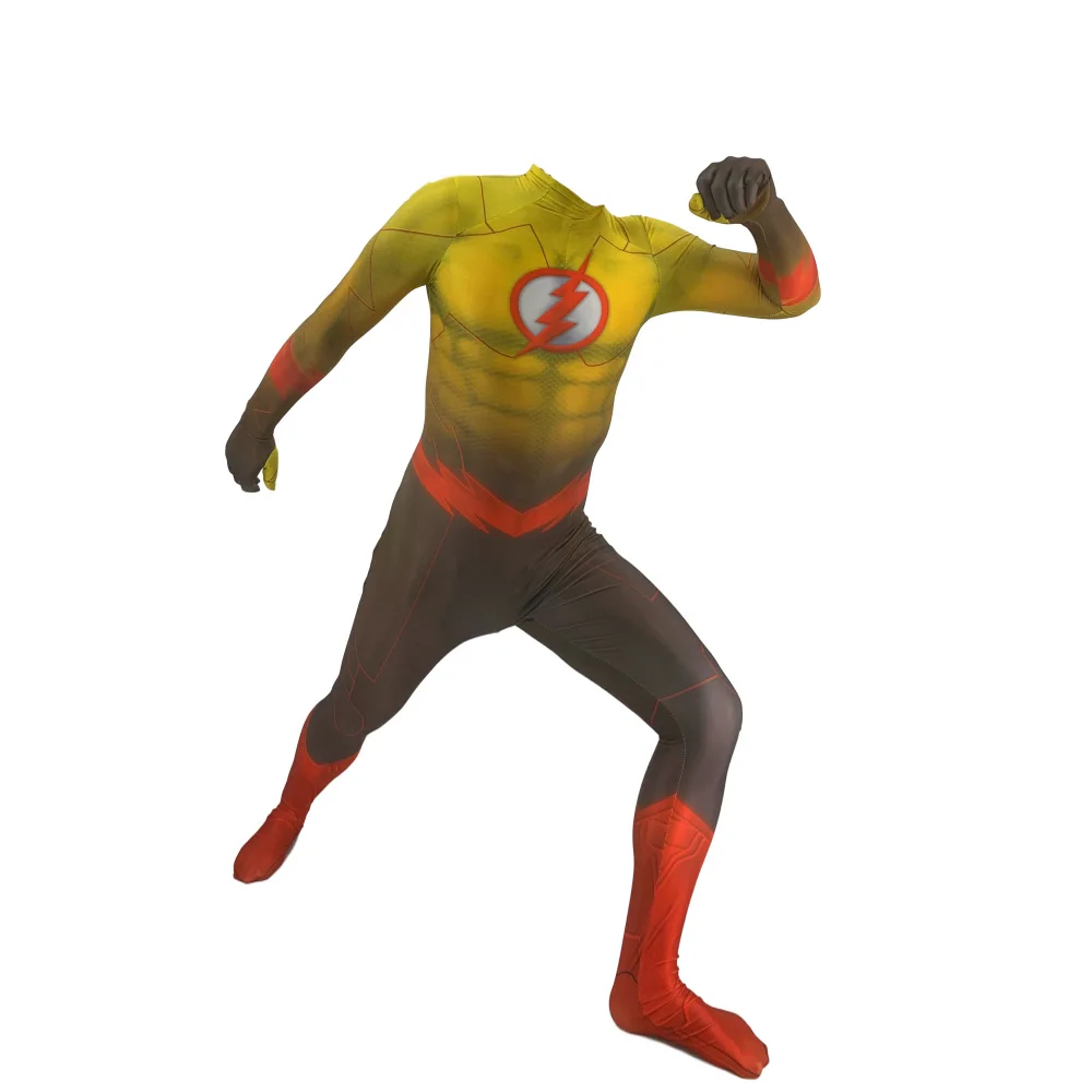 3D printing Adult Kids Anime The Flash Cosplay Costume Zentai Bodysuit Suit Jumpsuits Men costume | Тематическая одежда и