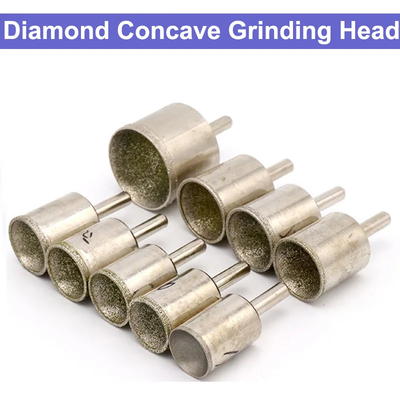3-25 мм грубая мелкозернистая Алмазная вогнутая Полировочная машинка инструменты