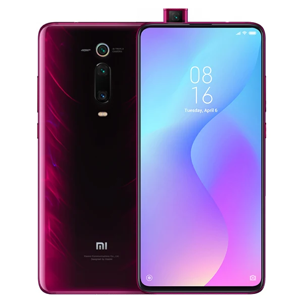 flame red Глобальная версия Xiaomi mi 9T(Red mi K20) 6GB 64GB Смартфон Snapdragon 730 Octa Core 6,3" AMOLED экран 48MP камера NFC 4000mAh - Цвет: flame red