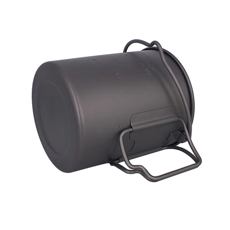 売る Toaks 750ミリリットル調理器具セット超軽量チタン鍋フライパン屋外キャンプチタンボウルチタンカップピクニック