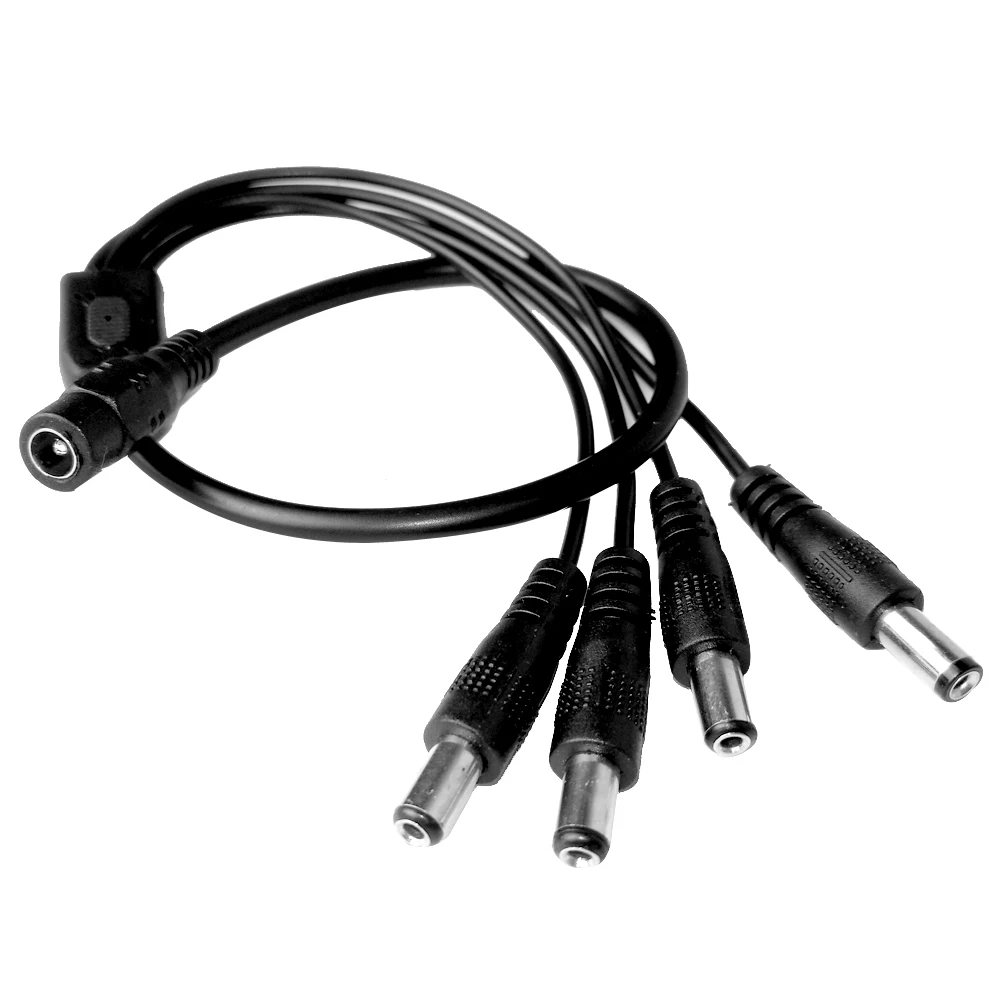 4 канальный разветвитель питания для домашней камеры видеонаблюдения NVR DVR