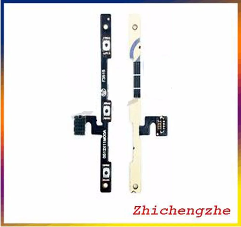 10 шт./лот кнопка включения/выключения громкости вверх вниз разъем гибкий кабель