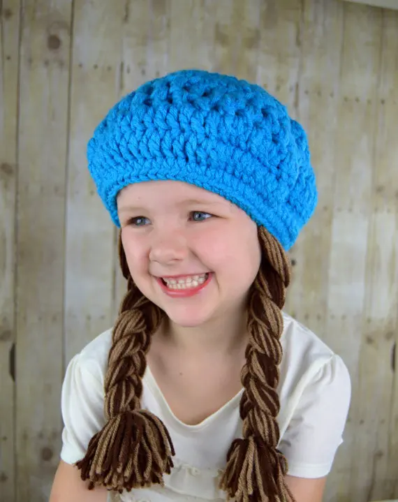 Вязаная шапка для маленьких девочек детские шапки бини костюм на Хэллоуин с