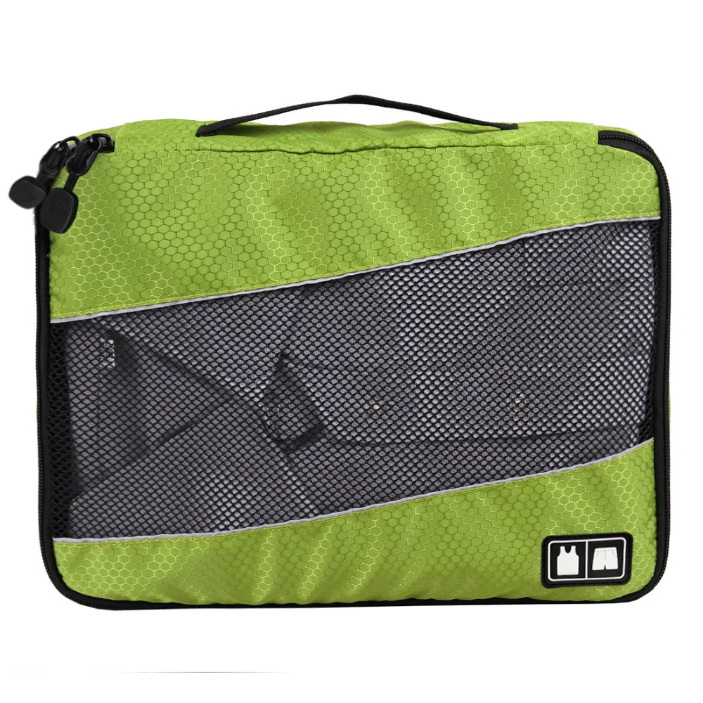 BAGSMART 3 шт./компл. дорожные сумки для футболки в стиле унисекс нейлон упаковка