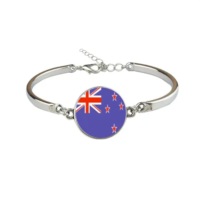 Браслет с новозеландским флагом флаг Новой Зеландии | Украшения и аксессуары