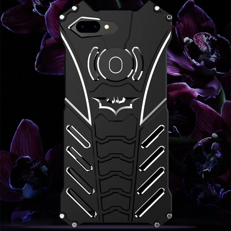 R JUST Бэтмен Металл противоударный Алюминий сплав тяжелых protectionphone чехол для OPPO