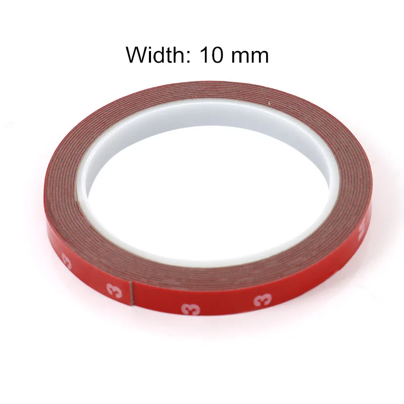 Двухсторонняя акриловая пенопластовая клейкая лента DIYFIX 3 м наклейка 2 мм 10 15 20