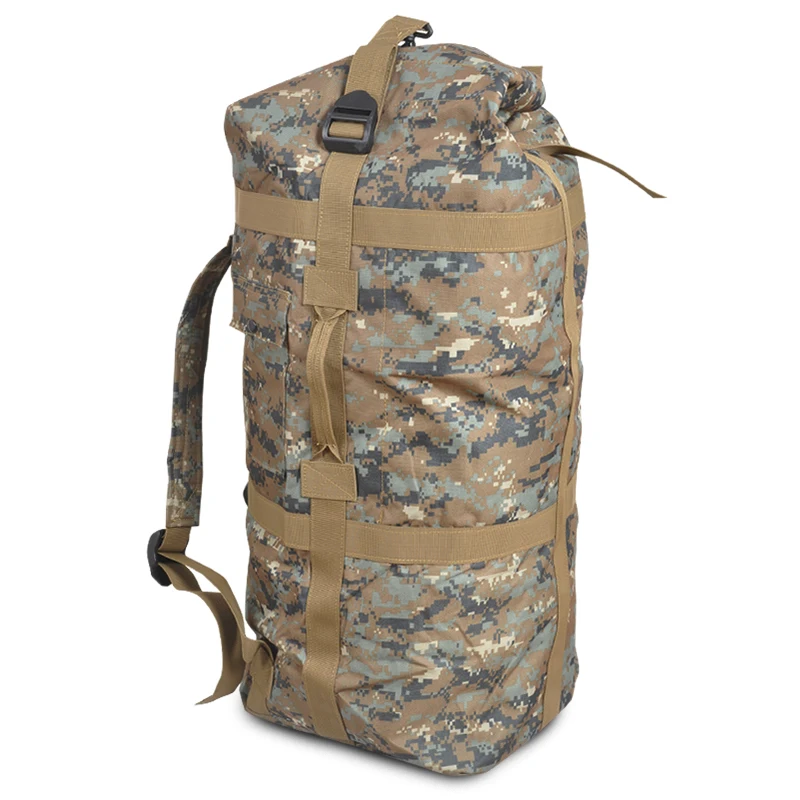 Free Shipping 80L Large Capacity 600D Nylon Camouflage Men Traveling Waterproof Backpack Military Duffle Backpacks A1 | Багаж и сумки