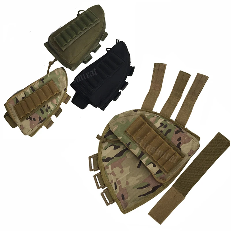 Открытый Airsoft Охота Тактический винтовка дробовик сумки патронташ пояса патроны держатель военный картридж сумка Пистолет Аксессуары