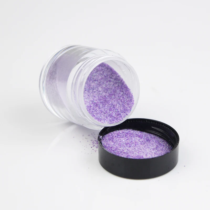 Блестки для дизайна ногтей FORPRETTY погружение акриловый порошок Unha Nails Polvo Acrilico цветной Nagel Poeder Akril Pudra Poudre Pour Ongle - Цвет: colorful purple