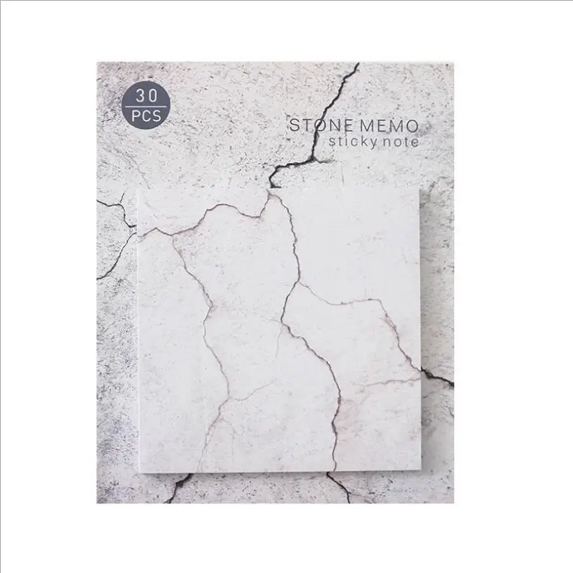 Милый Kawaii мраморный блокнот для заметок наклейка на индекс планировщик блокноты