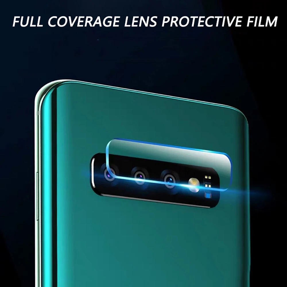 Защитная пленка для экрана камеры из закаленного стекла samsung Galaxy S10E S10 S9 S8 Plus Note 9 8