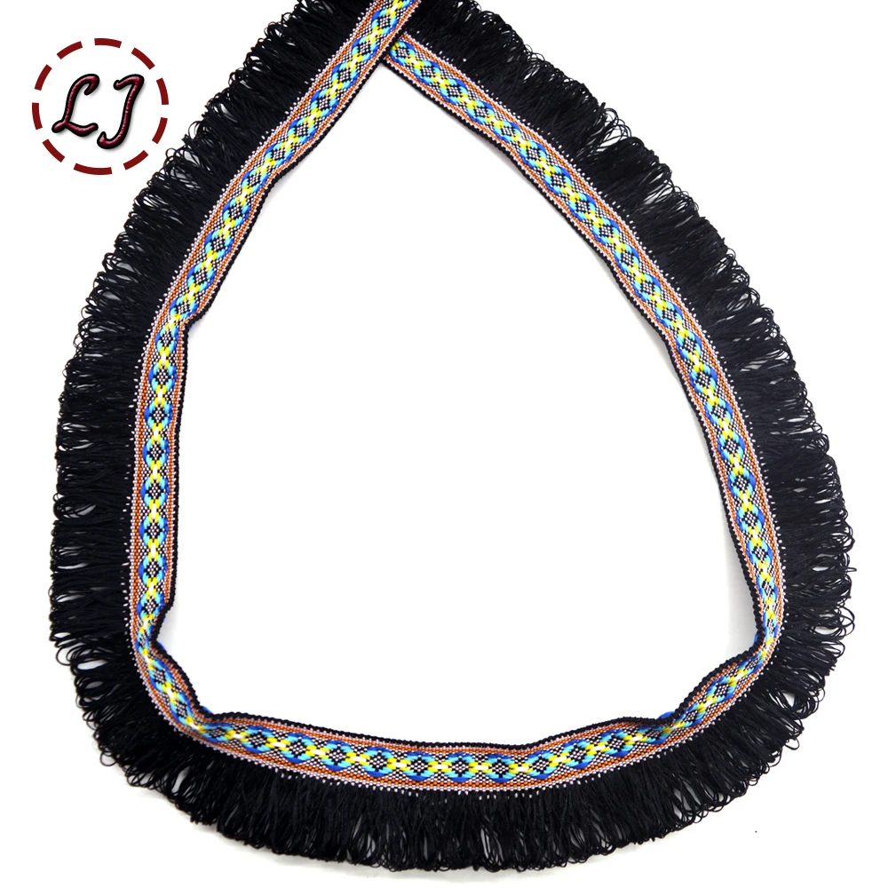 5 ярдов/партия кружевная лента с кисточками | Дом и сад