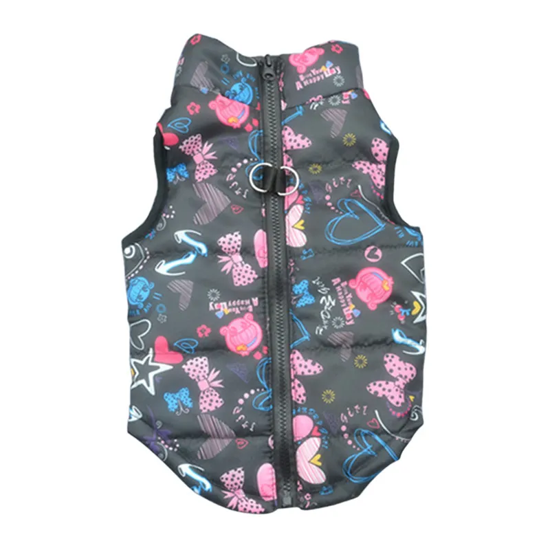 Little Black Зимняя одежда для собак для маленьких собак, одежда для чихуахуа, теплое пальто для собак, куртка, одежда для домашних животных, зимний Забавный костюм для собак 11BY20S2 - Цвет: Little Black