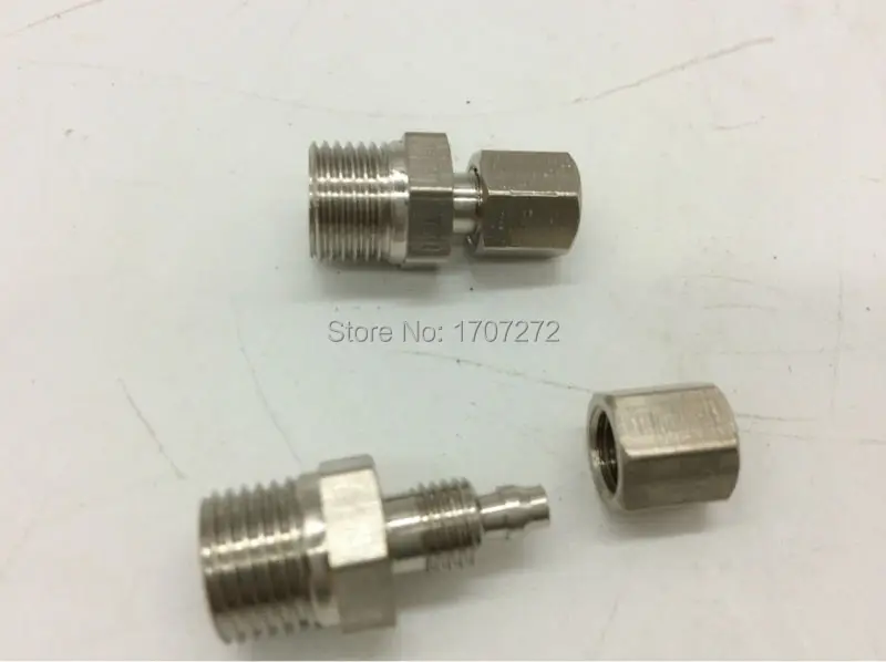 Бесплатная доставка латунные быстроразъемные соединители для шланга 4 мм и