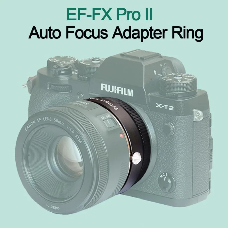 Fringer EF-FX PRO II объектив адаптер EF-FX II объектив IS USM для Canon EF объектив Fujifilm Автофокус-адаптер совместимj Fujifilm X-H X-T X-PRO