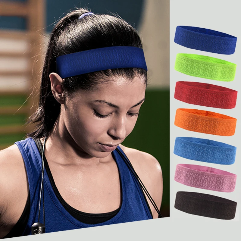 Повязка на голову для мужчин и женщин эластичная спортивная лента волос