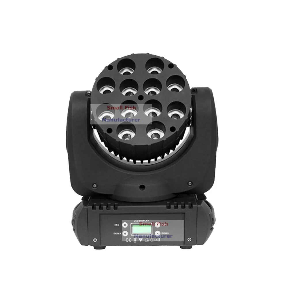 Светодиодная подвижная лампа 12x12 Вт RGBW 4 в 1|beam light|led movingrgbw 4in1 |