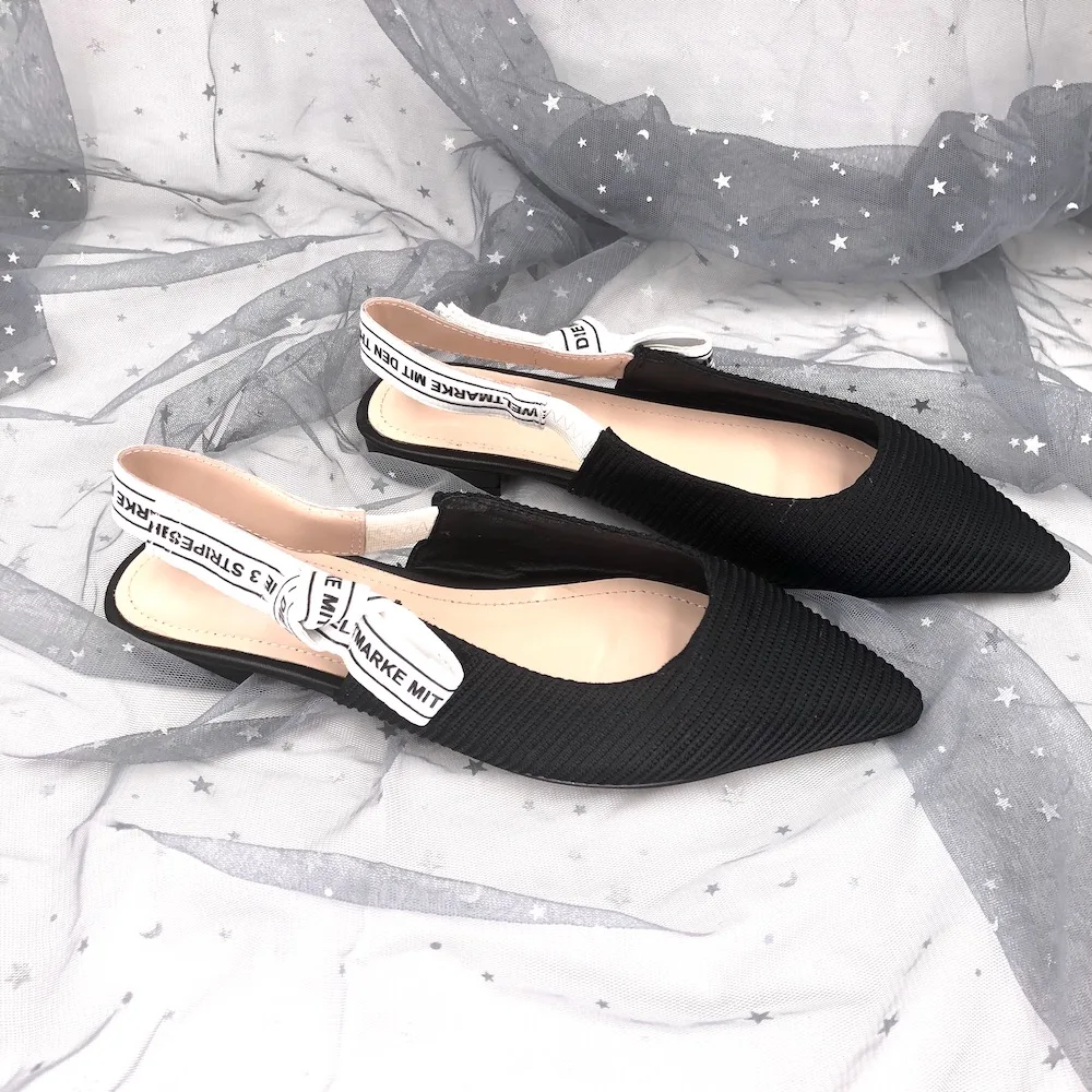 FITOW/Женская обувь на плоской подошве из натуральной кожи с острым носком и