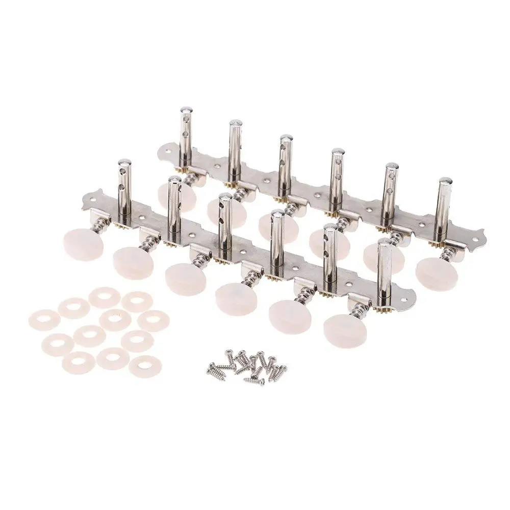 HOT-6R6L 12 String Acoustic Guitar Tuning Key Peg Tuner Machine Head Button | Спорт и развлечения