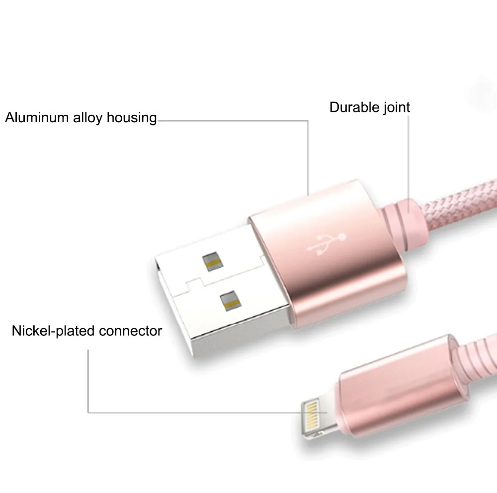 Rock 2 в 1 Usb type C зарядный кабель для Iphone samsung Xiaomi зарядное устройство Шнур USB-C кабель быстрой зарядки для Lightning type-c устройства
