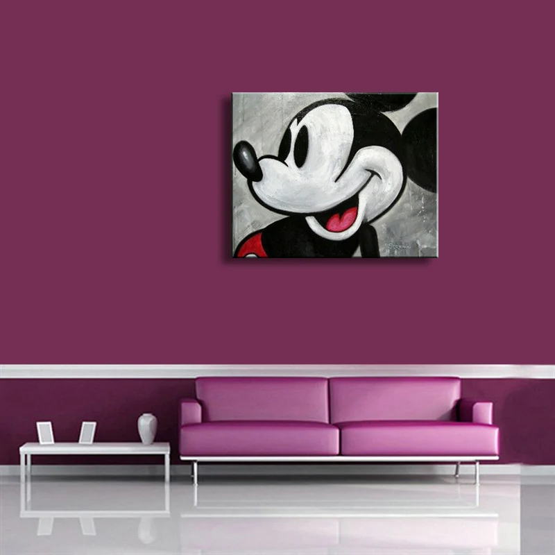 Настенный декор картина маслом современная на холсте абстрактная живопись черно