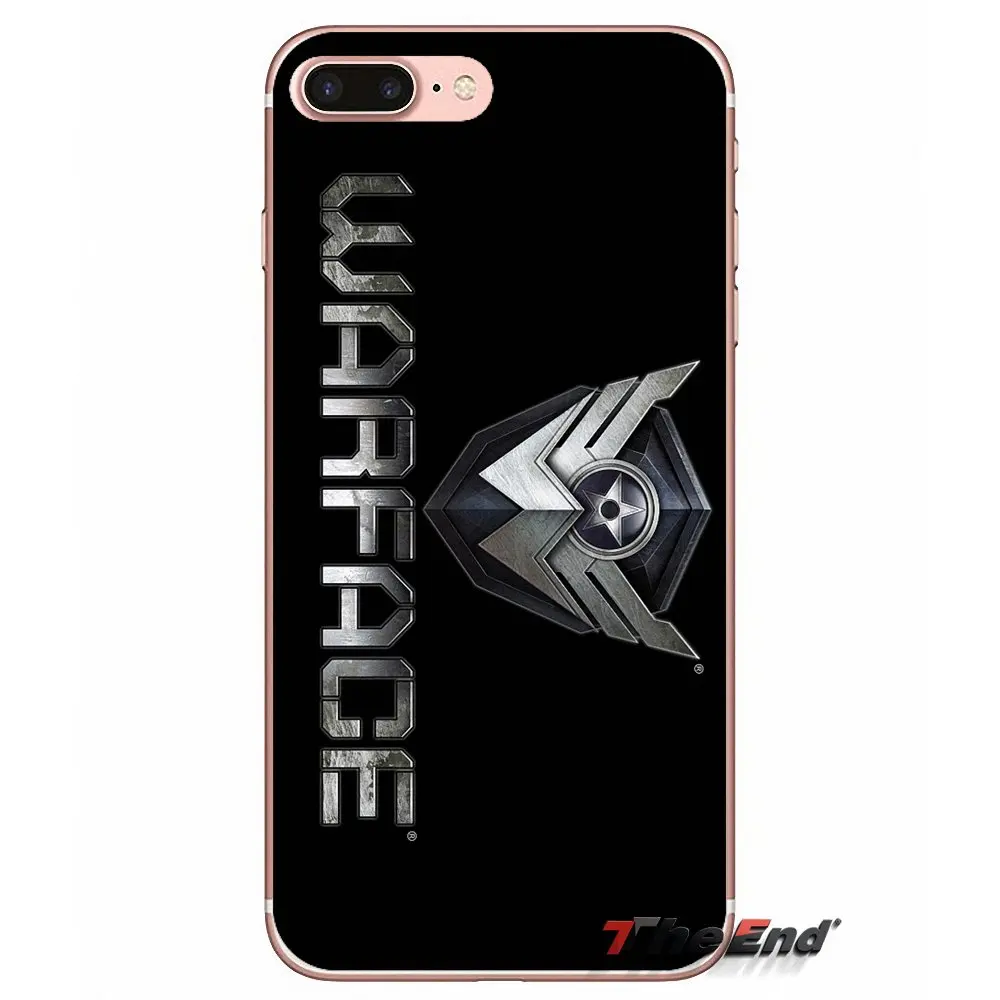 Силиконовый чехол для iPhone X 4 4S 5 5S 5C SE 6 6S 7 8 Plus Samsung Galaxy J1 J3 J5 J7 A3 A5 2016 2017 Warface с низким