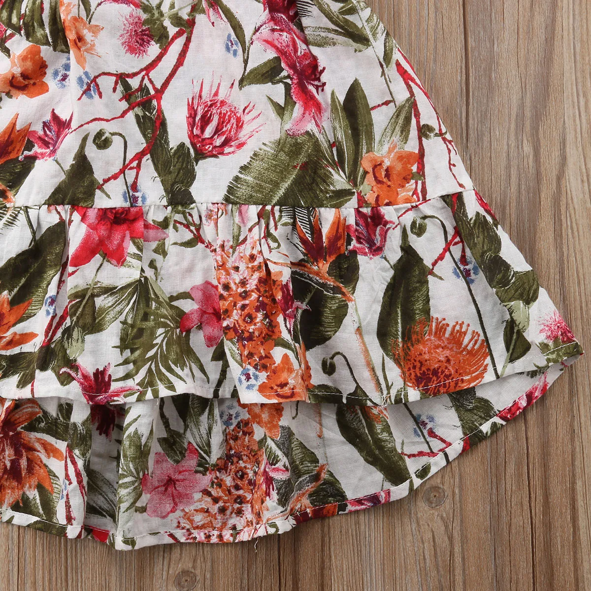 Новинка 2018 брендовая летняя одежда для маленьких девочек шифоновый короткий топ