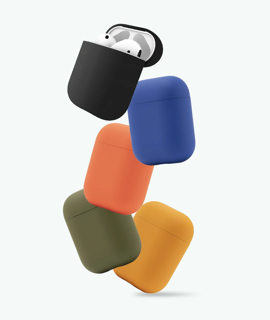 Xiaomi Youpin Apple AirPods bluetooth-гарнитура с крышкой-скраб ПУ ПК с защитой от помех портативная Моющаяся