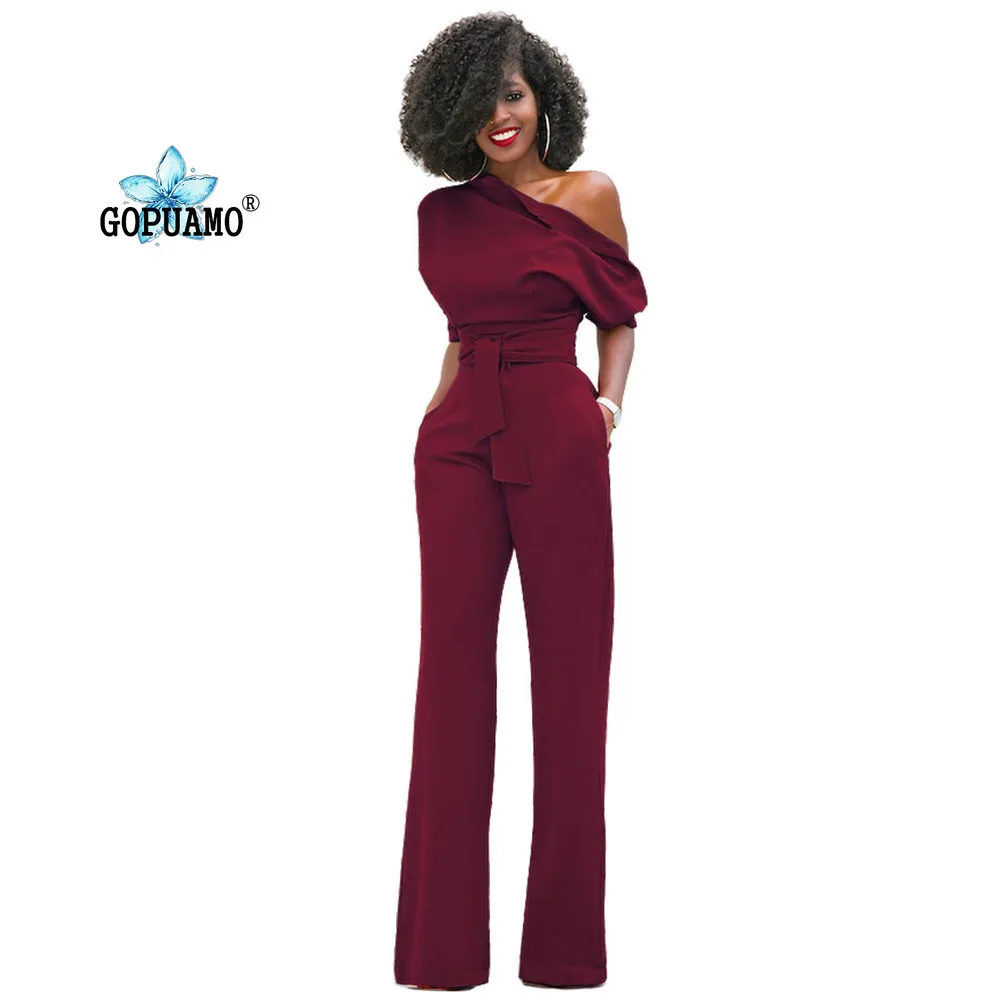 2019 FNOCE Наплечные пояса сексуальный женский комбинезон модный полурукав