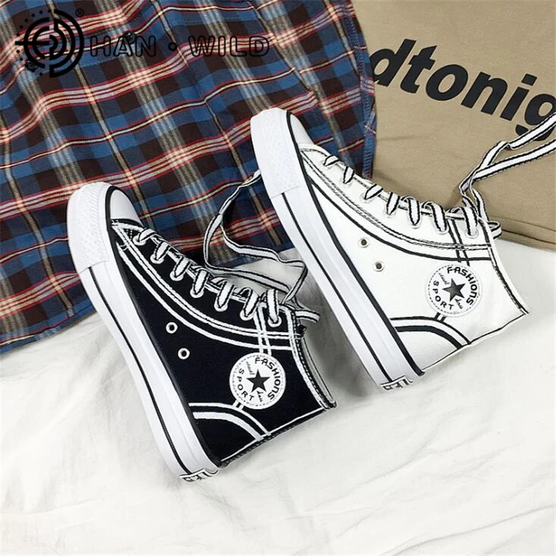 Кеды женские с вулканизированной подошвой высокие кеды повседневная обувь для