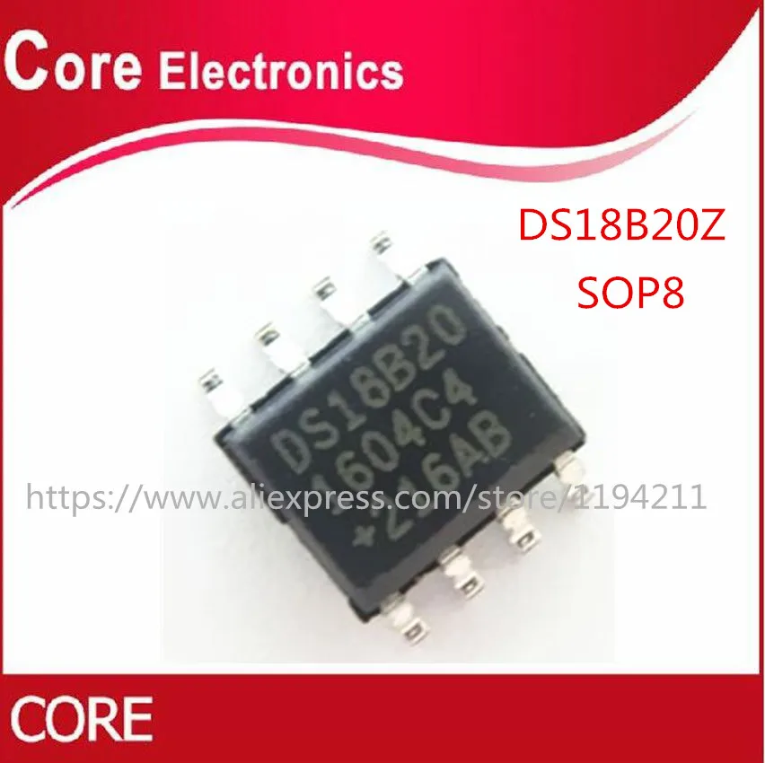 100 шт./лот DS18B20Z DS18B20 DS18B SOP8|10 pcs| |