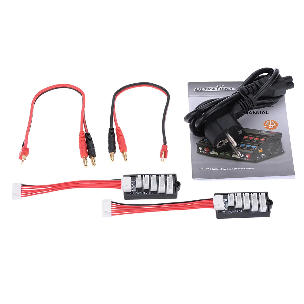 Сверхмощный аккумулятор UP100AC DUO 100 Вт LiIo/LiPo/LiFe/NiMH/NiCD универсальное зарядное устройство/зарядное устройство Dis