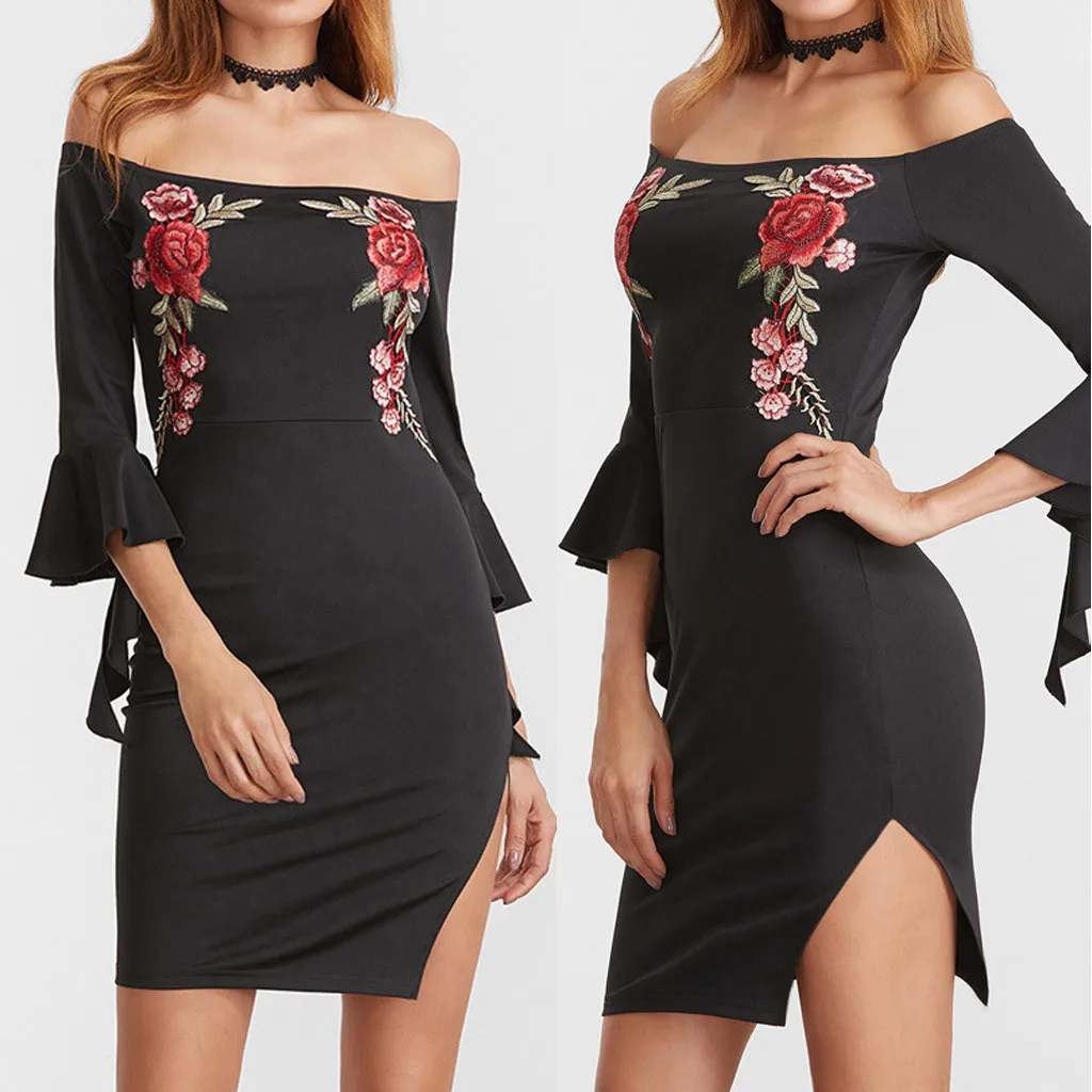 Летнее женское платье сексуальное богемное цветочное пляжное модное однотонное