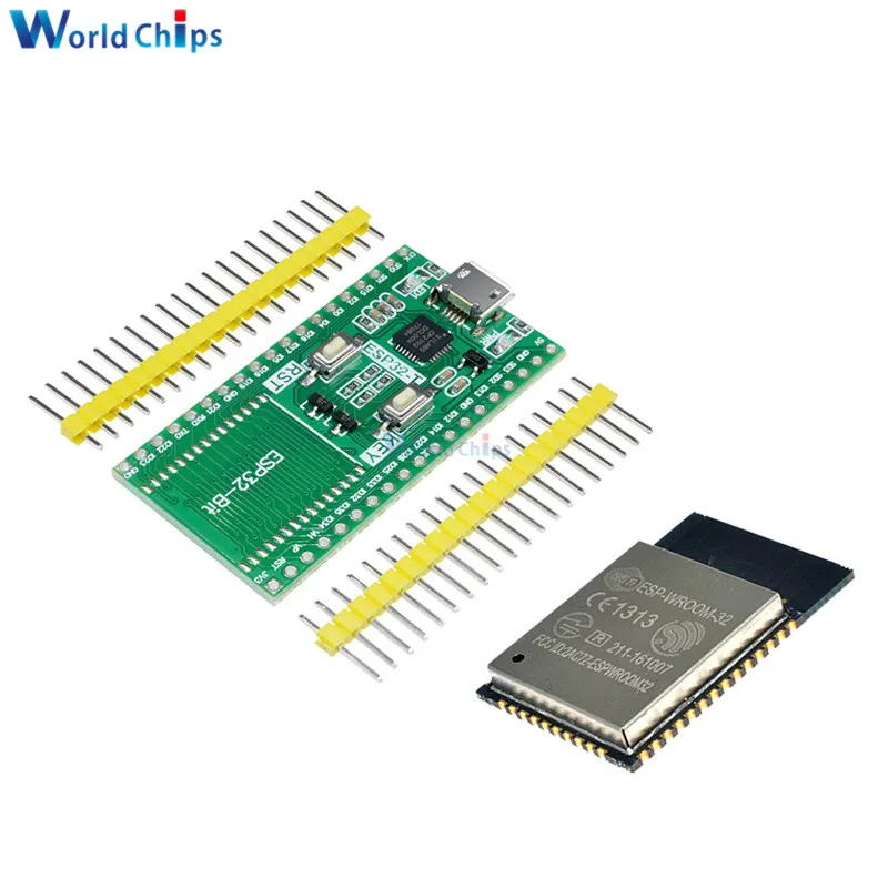 Макетная плата для модуля ESP32S с Bluetooth Wi Fi чипом CP2102 защитой от солнца поддержкой