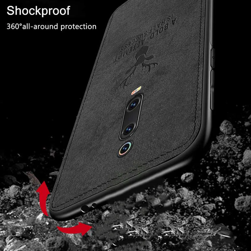Тканевый чехол для Xiaomi mi 9T mi 9T Pro Red mi K20 Note 7 6 5 Pro 5A 4X 6A 7A 5 plus, мягкий чехол из ТПУ, силиконовый чехол