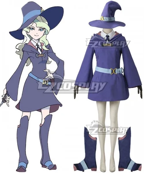 Little Witch Academia Diana Cavendish Cosplay Costume E001