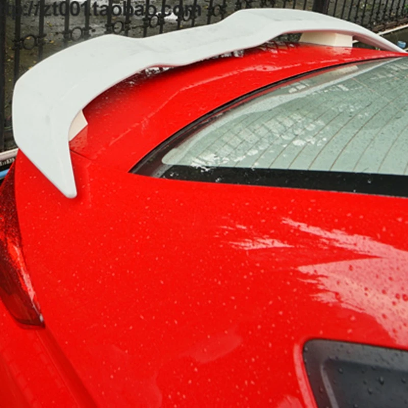 

for honda city Spoiler 2015-2017 city lip Spoiler High Quality ABS Material Car Rear Wing Primer Color spoiler
